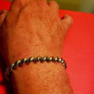 Vintage Sterling Silver Bracelet San Marco Design